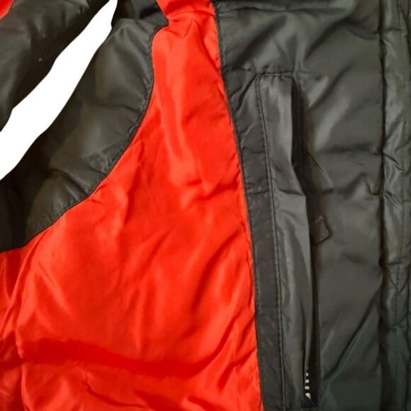 Gap Quilted Down Vest Womens Small Black Puffer Zip Warm Goose Filled - Picture 4 of 9